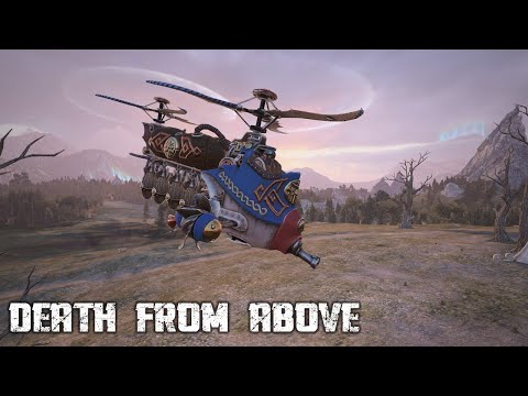 DEATH FROM ABOVE  - Total War Warhammer 2 - 1v1 Battle