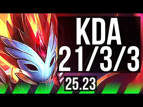 KINDRED vs RENGAR (JGL) | 21/3/3 | KR Master | 25.23