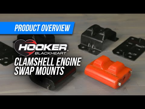 Hooker Blackheart Clamshell Mounts Make LS and LT Engine Swaps Easier than Ever