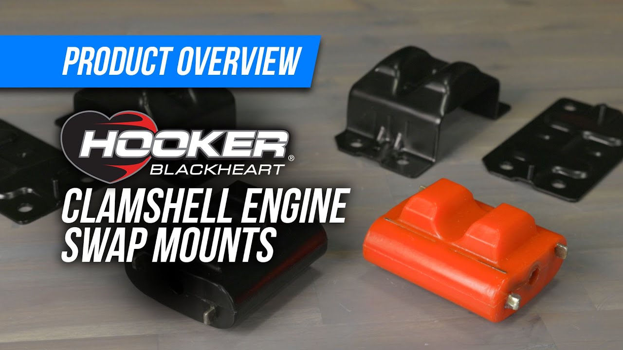Hooker Blackheart Clamshell Mounts Make LS and LT Engine Swaps Easier than Ever