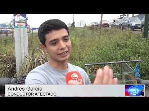 Siniestro vial por la entrada a La Bengala, en la Av. Los Colonos | Noticias | Zaracay TV