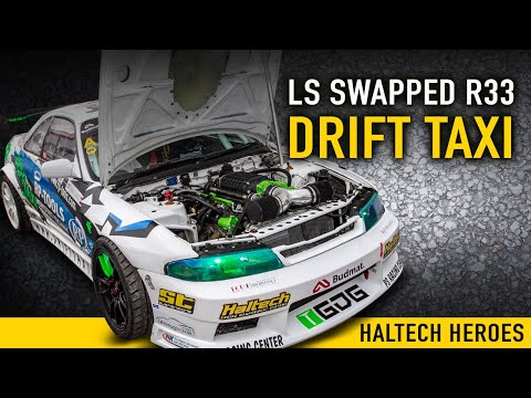 🏅 Supercharged LS powered Skyline R33  |  HALTECH HEROES  |