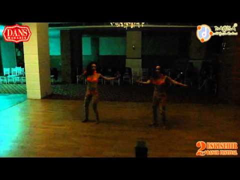 2. Eskişehir Dans Festivali Özgül Pınar & Ezgi Süzer Salsa Gösterisi