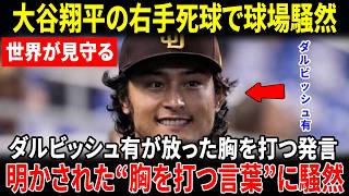 【大谷翔平】「許せない！」大谷翔平が相手に狙われた直後、ダルビッシュ有が怒りを露わに…“大谷ルール”をめぐる衝撃の内幕にMLB騒然【海外の反応/MLB】