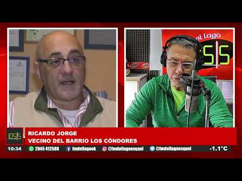 Ricardo Jorge, vecino del Barrio Los Cóndores