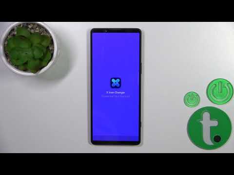 How To Change Icons Shape On Sony Xperia 1 V | X Icon Changer App