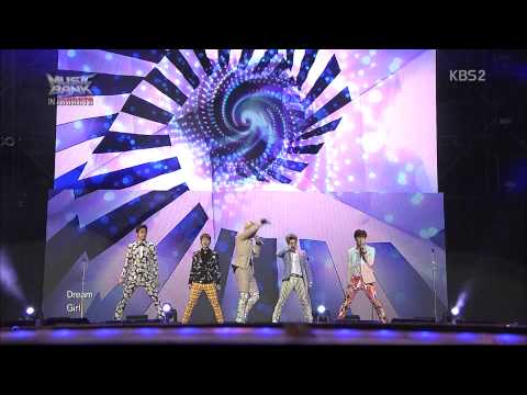 130319 SHINee-Dream Girl Music Bank in Jakarta