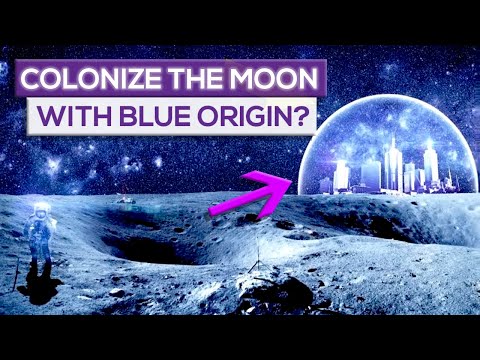 Jeff Bezos Plan How To Colonize Moon With Blue Origin