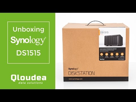 Unboxing Synology DS1515 - Servidor NAS 5 Bahías