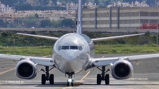 Departures at Malaga Airport - Spectacular Close-Ups