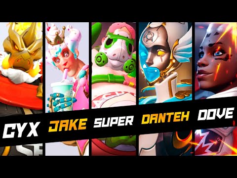 JAKE JUNKRAT + CYX HOG VS SUPER HOG + DANTEH ECHO! [ OVERWATCH 2 TOP 500 ]