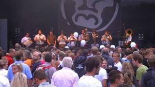 Allgaier Schlanzlmusi: Stadlberg-Polka. Labrassbanda in Immenstadt 9.7.2011