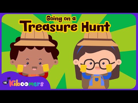 We're Going on a Treasure Hunt | The Kiboomers Kids Songs & Nursery Rhymes