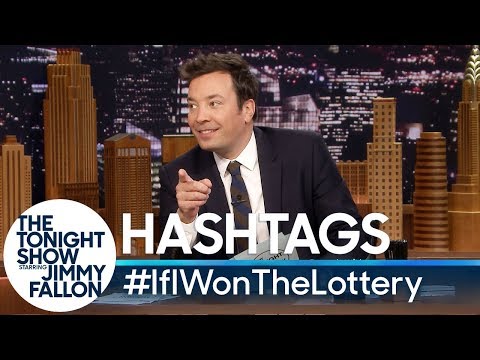 【今夜秀】#如果我中了樂透 (Hashtags: #IfIWonTheLottery)