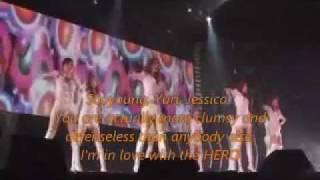 SNSD - I&#39;M In Love With the Hero LIVE (English Sub)