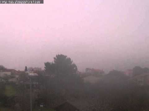 21.2.2013 Snijeg Peroj - Istramet Webcam