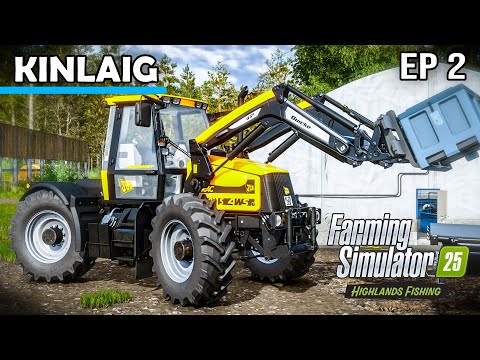 Starting Our First Fish Farm - Highlands Fishing | Farming Simulator 25 - Episode 2