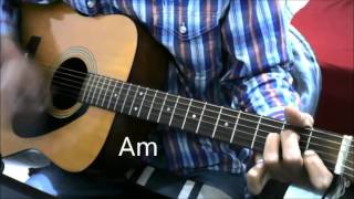 Kuch Din - Kaabil - Guitar Cover Lesson Chords Easy - Hrithik Roshan,Yami Gautam , Jubin