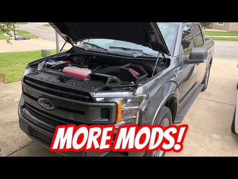 JLT Cold Air intake Install and First Drive on the 2018 F150 5.0L (15-18)