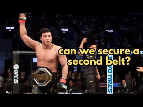 IT'S OUR TWO BELT CHAMPIONSHIP CHANCE! Episode 11 of UFC 5 Career Mode!