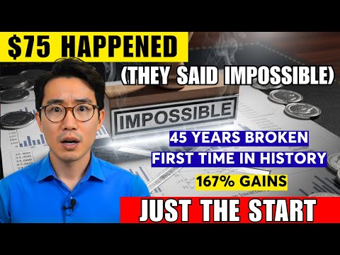Silver Just Did The Impossible | Why $75 Is Only The Beginning Of The Explosion