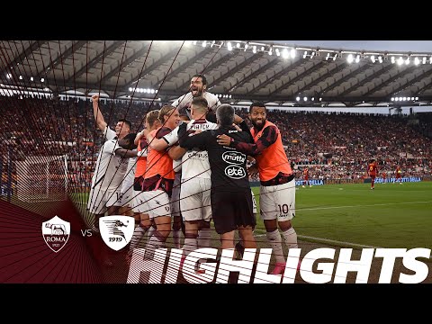 Serie A Tim 2022/2023 | 36ª giornata | Roma - Salernitana 2 - 2: Highlights