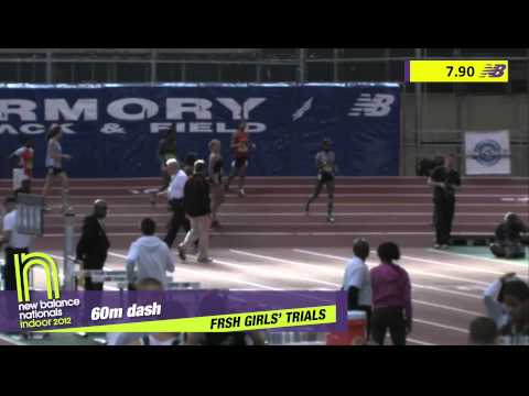 Girls 60m Freshman Heat 2 - New Balance Indoor Nationals 2012