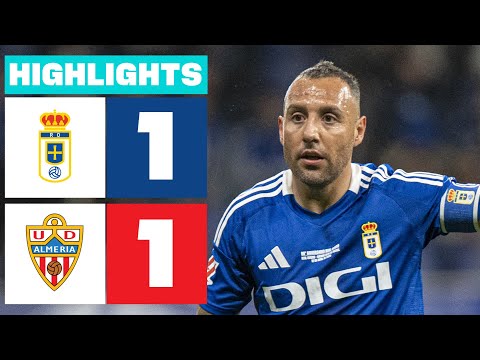 REAL OVIEDO 1 - 1 UD ALMERÍA I HIGHLIGHTS LALIGA HYPERMOTION