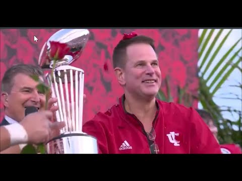 Indiana Hoosiers 2026 Rose Bowl Trophy Presentation | Curt Cignetti, Fernando Mendoza Postgame