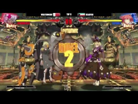 "BBR" Guilty Gear Xrd KOF GCC - WOLFCRIMSON vs DEADFISH  (1080p HD)