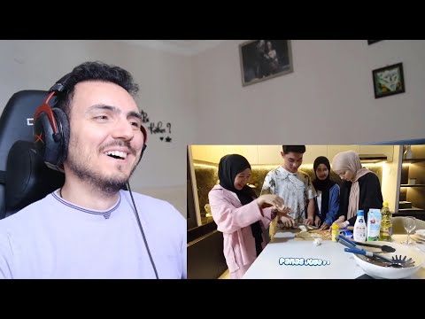 Nada Badra |  Yeyy! Masak Sama Tugba, Duta, & Abang 😍 Enak Ga Ya? Reaction