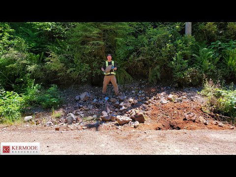 First Test Pit At The Camp Gold Zone! (Lucky Strike Property) $KLM