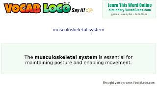 Video thumbnail for musculoskeletal system
