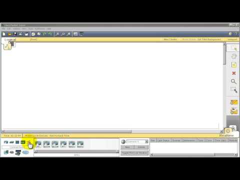Packet Tracer Lesson 1 - Interface overview