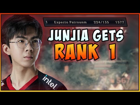 EDG JUNJIA HITS RANK 1 - TRACKING THE PROS - CAEDREL
