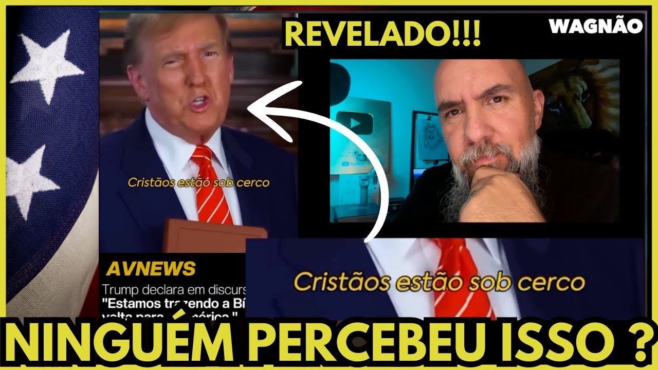 REVELADO || TRUMP É O ANTICRISTO || WAGNÃO