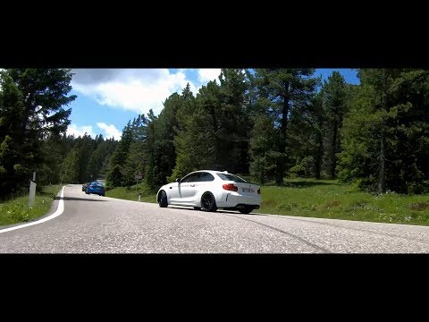 M2 Tour day 2 (part 2) - drive up to the Sella Pass (4k)