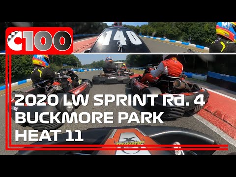Club100 2020 LW Sprint Rd. 4 - Buckmore Park - Heat 11 (2nd)
