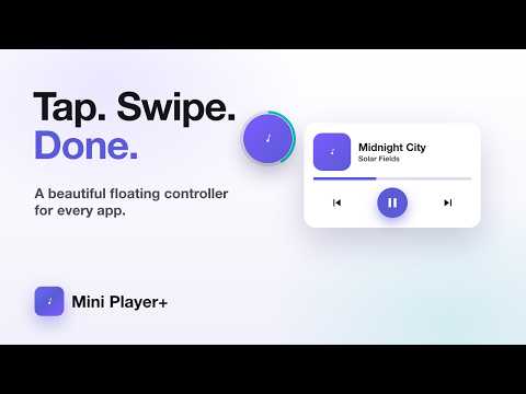 Mini Player+ Music Bubble video thumbnail