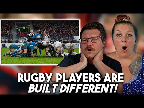 AMERICANS REACT | The Most BRUTAL Sport In The World - Rugby's Hardest Hits