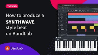 How to produce a synthwave beat using BandLab's free web Mix Editor (BandLab Tutorial)