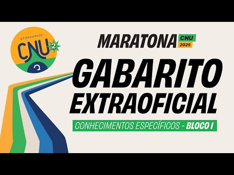 CORREÇÃO CNU 2025: Bloco 1 - Seguridade, Saúde, Assistência e Previdência | Gabarito Extraoficial