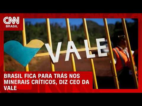 CEO da Vale vê minerais críticos como novo petróleo e Brasil ficando atrás | CNN PRIME TIME