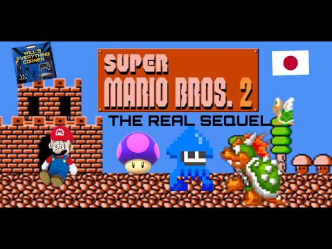 SUPER MARIO BROS 2: THE LOST LEVELS (1986) THE REAL SEQUEL!