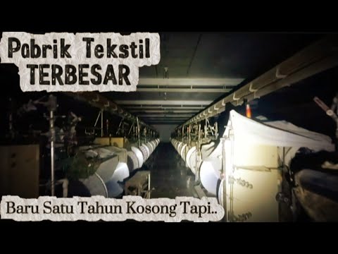 EXPLORING THE LARGEST EMPTY TEXTILE FACTORY IN JOGJA