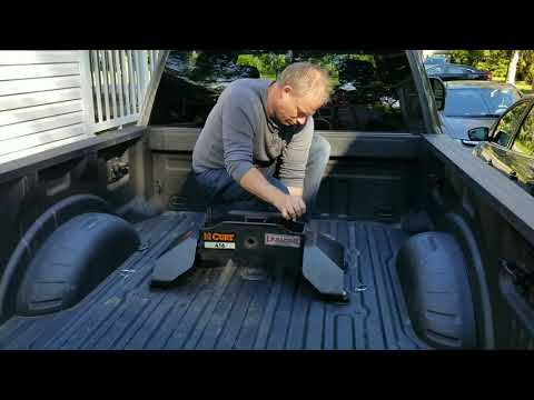Curt 16017 puck legs installation & review on a 2017-2020 Ford F250