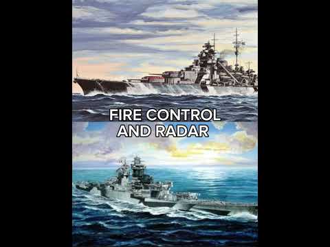 KMS Bismarck VS MN Richelieu #warthunder #history #worldofwarships #ww2