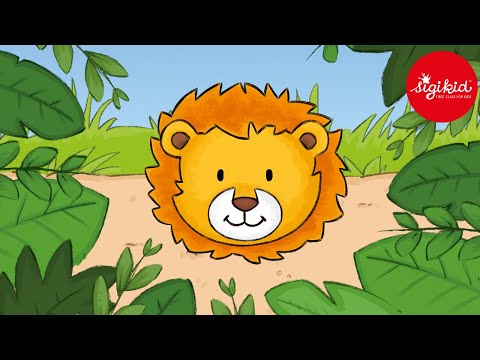 Ein Löwe wünscht sich Freunde - eine Hörgeschichte für Kinder ab 2 Jahren