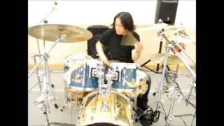 ♪　2012-9　after Hiroshi Chu OKubo drum event  / 大久保宙 ドラムイベント後にセット紹介、簡単なドラムソロ