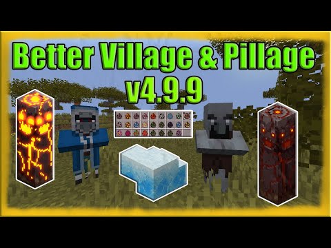 Better Village & Pillage v4.9.9 Update - Minecraft Datapack 1.17 - 1.19